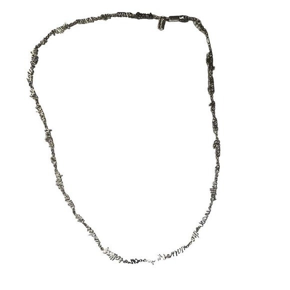 Coach Script Necklace NWT - Picture 1 of 4